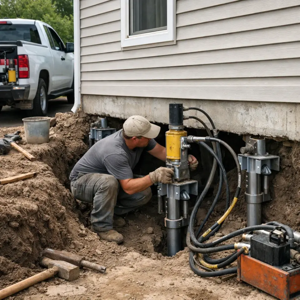 foundation repair in Sylvan Springs, AL