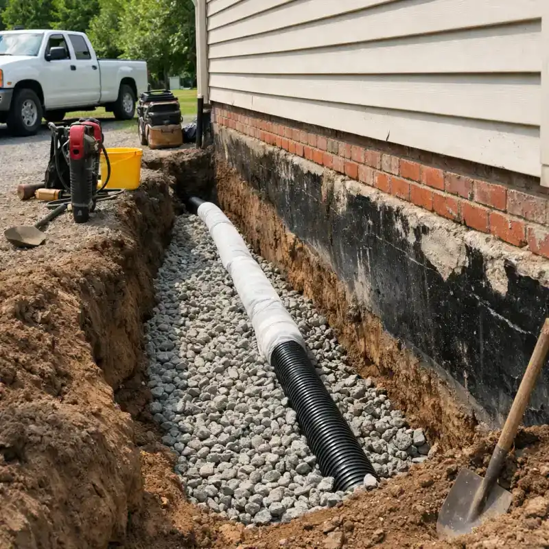 French Drain Bessemer