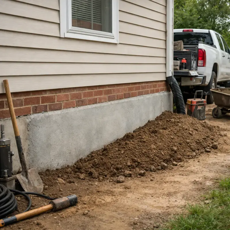 Stem Wall Repair Bessemer
